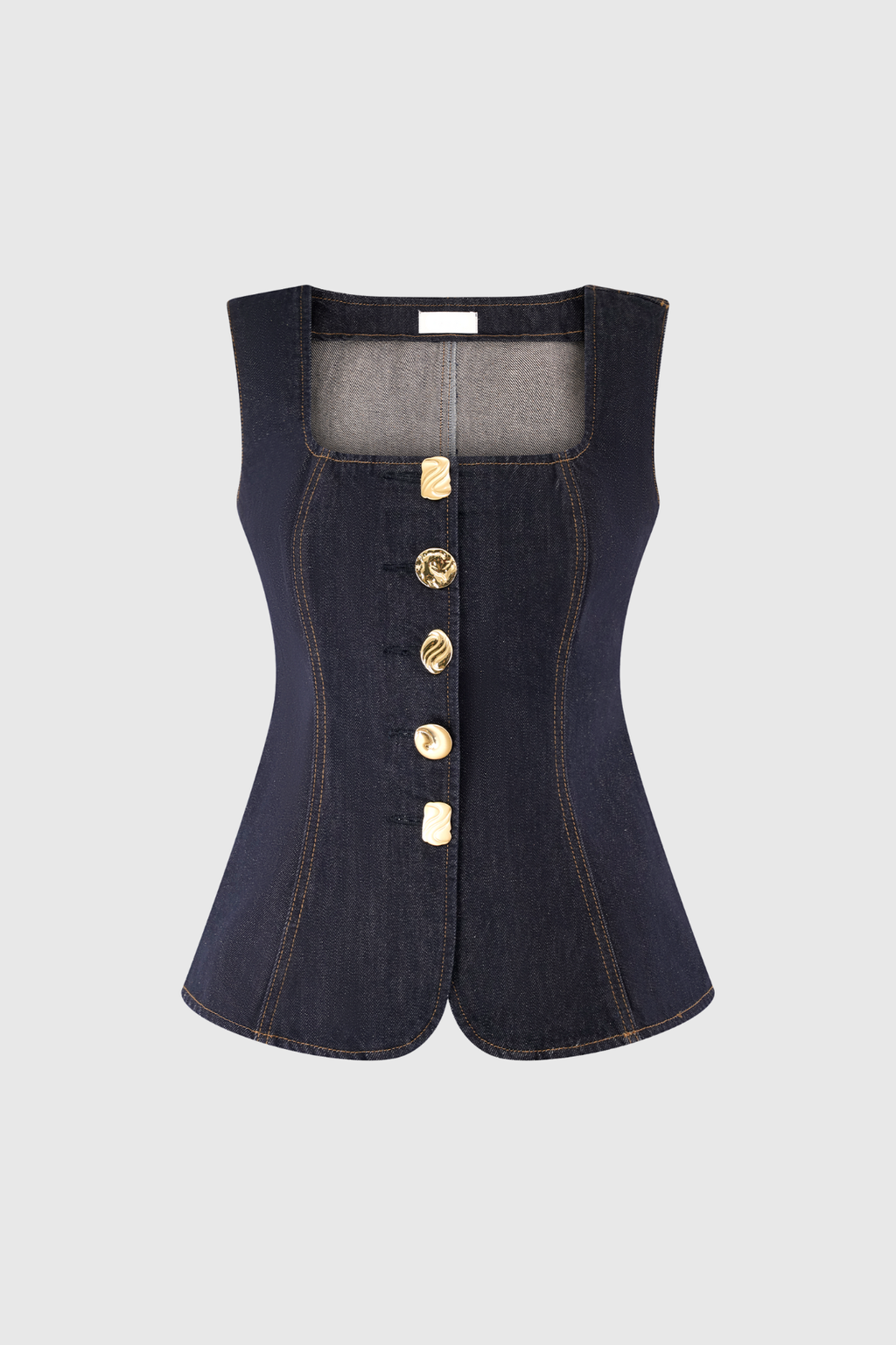 Dorkas Embellished Denim Pants Set