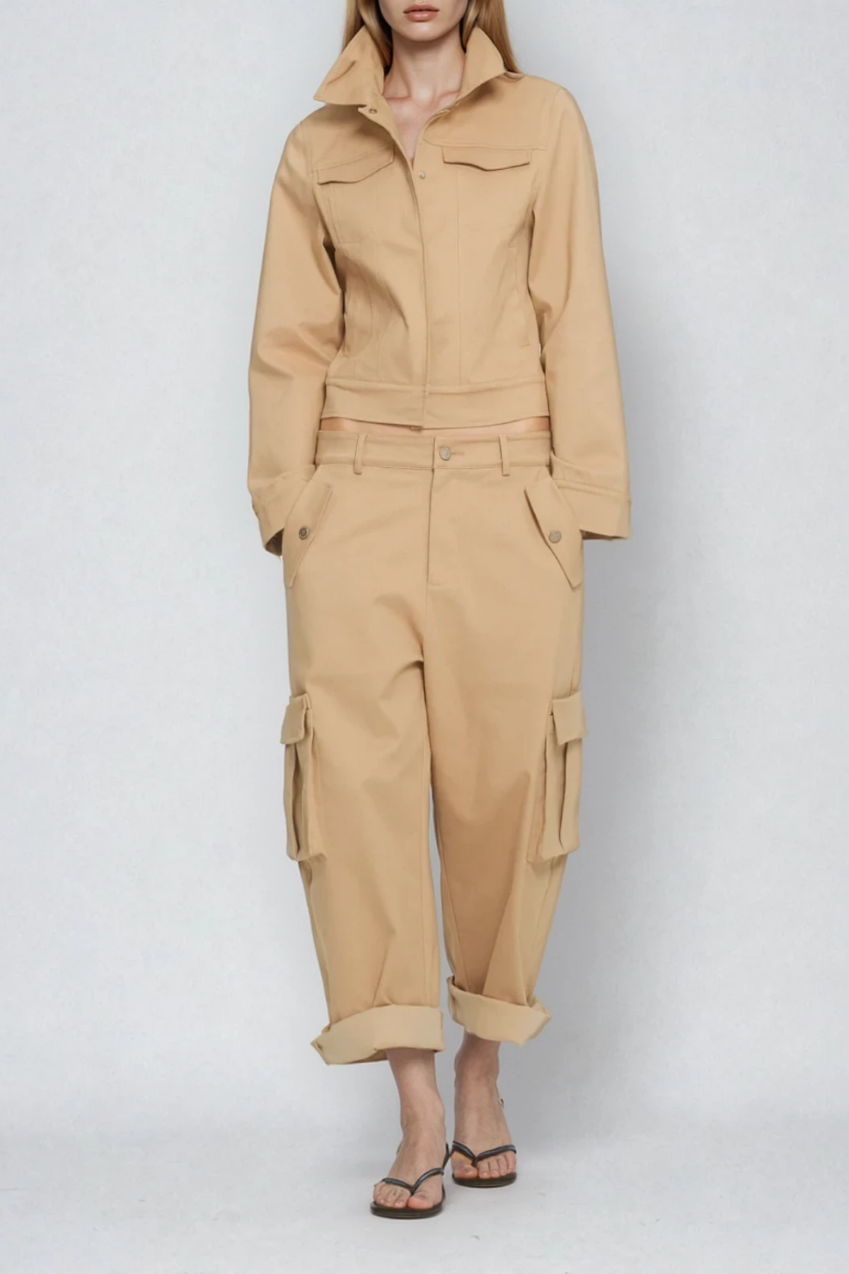 David Cargo Pants Set