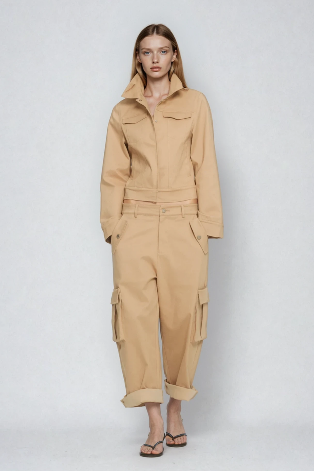 David Cargo Pants Set