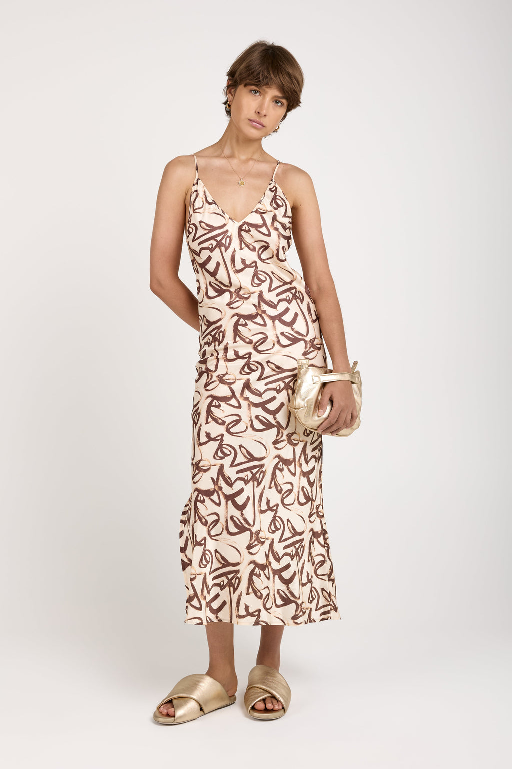 Prima Maxi Dress in Sienna