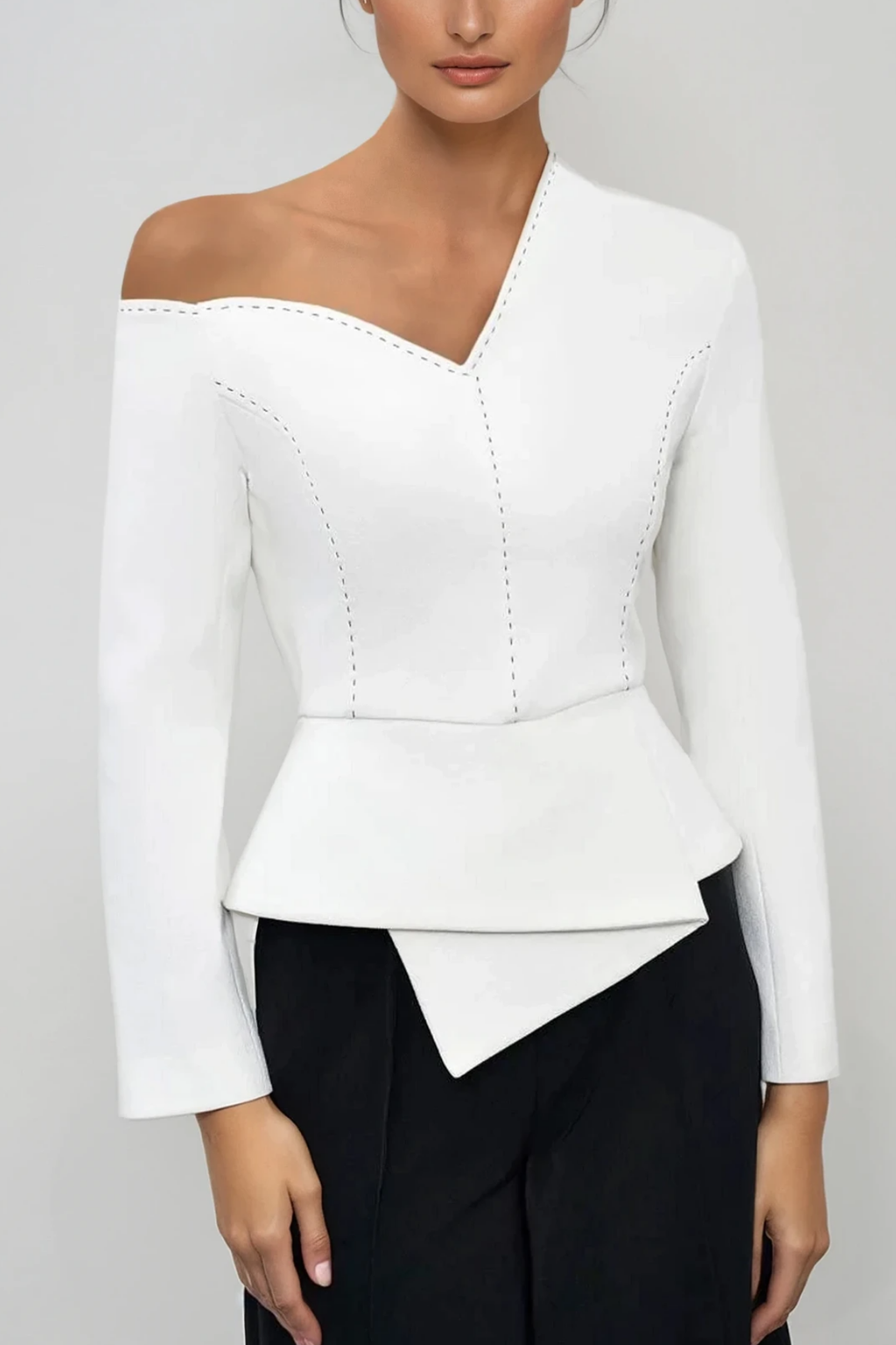 Barrett Asymmetric Long Sleeve Pants Set