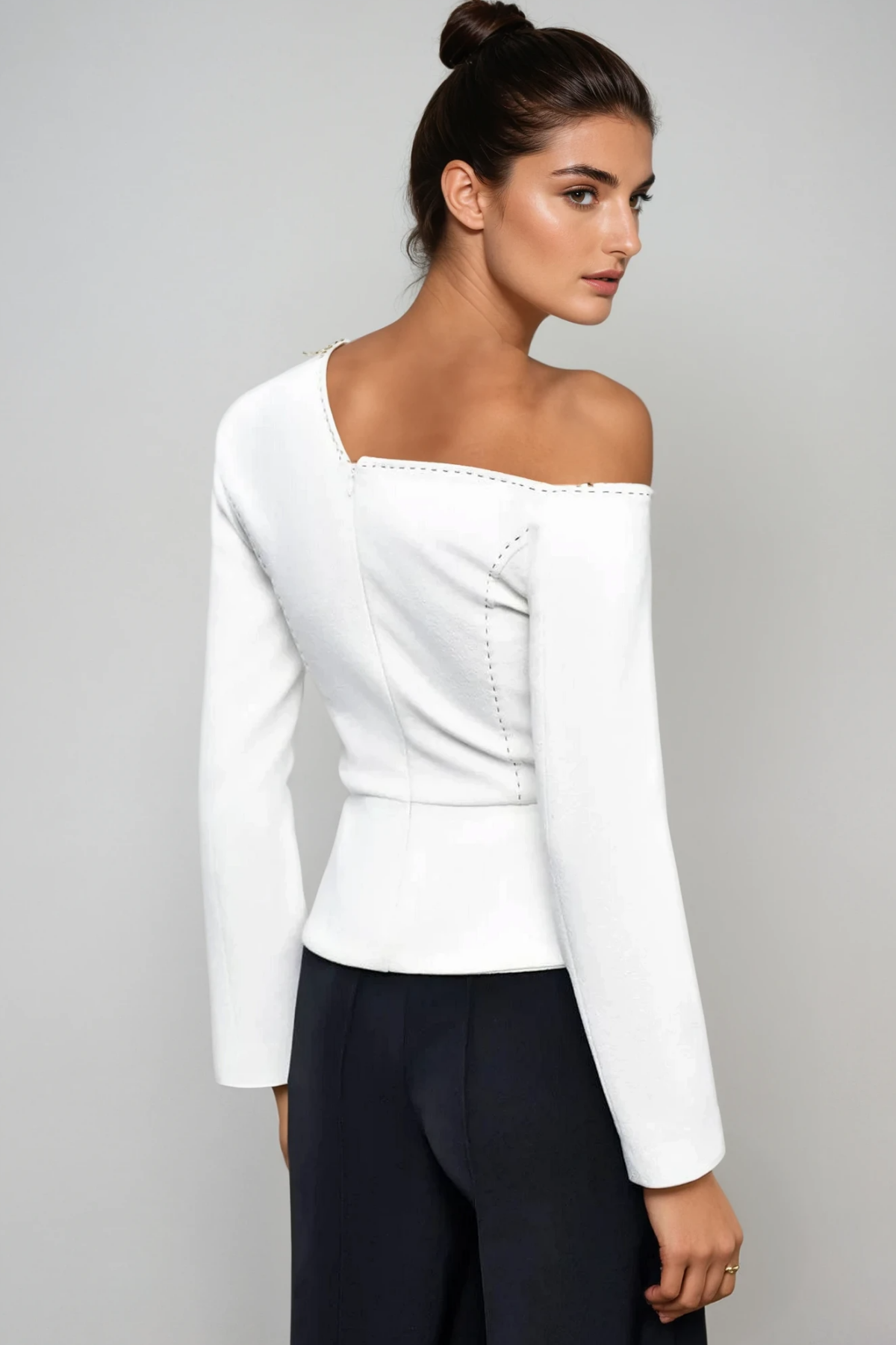 Barrett Asymmetric Long Sleeve Pants Set