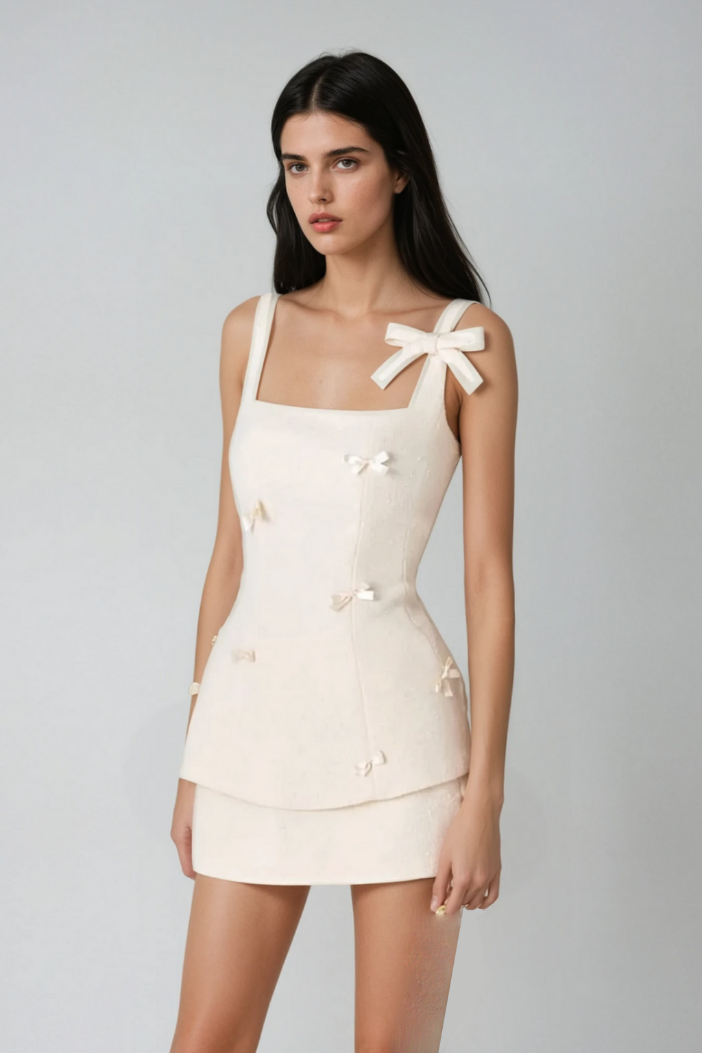 Candido Bow Skirt Set