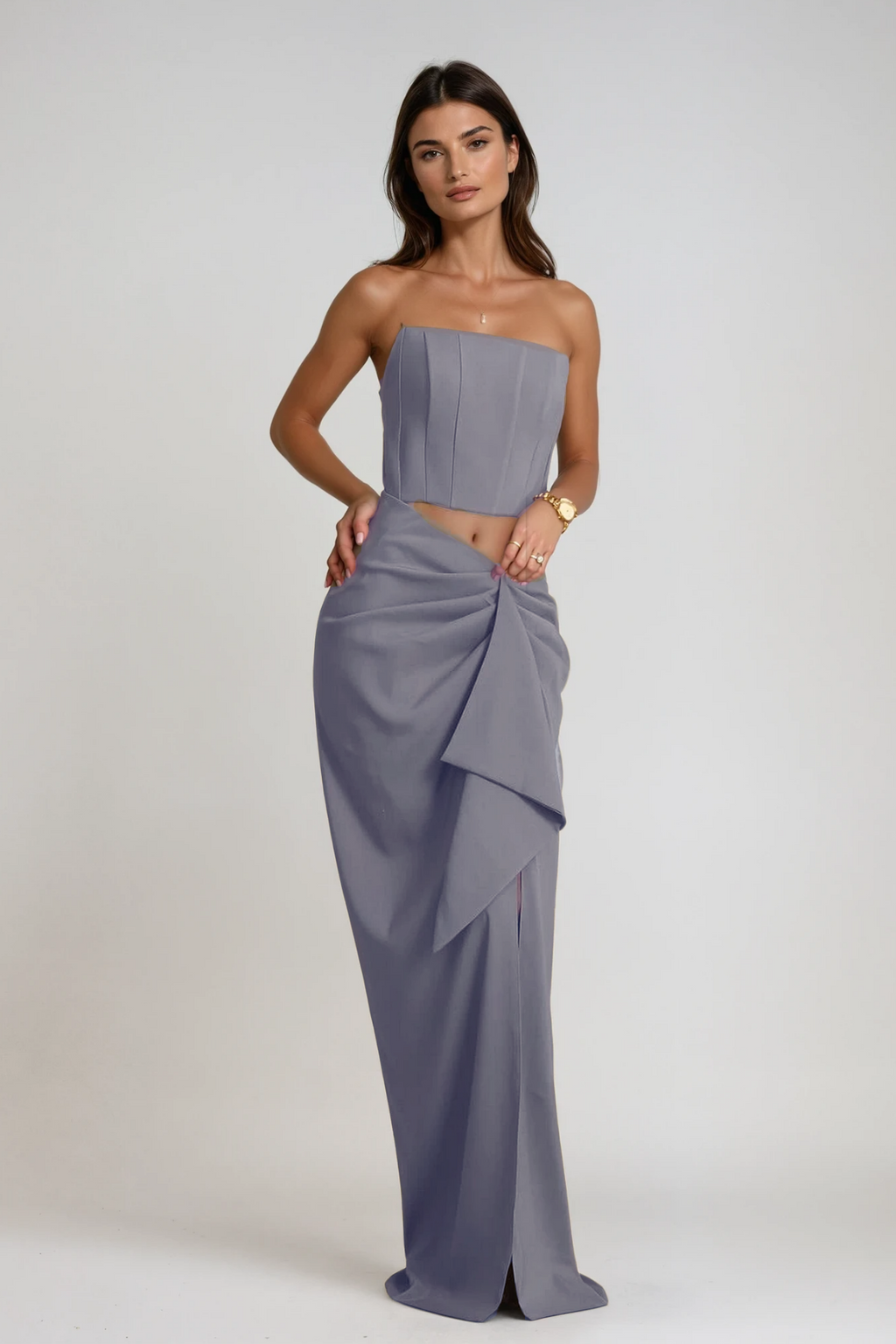 Cesarina Ruch Corset Skirt Set