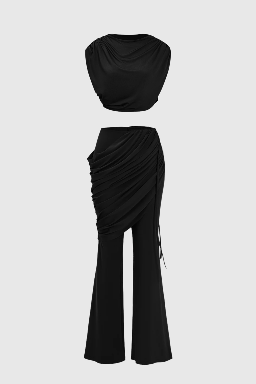 Ceylan Ruch Asymmetric Pants Set