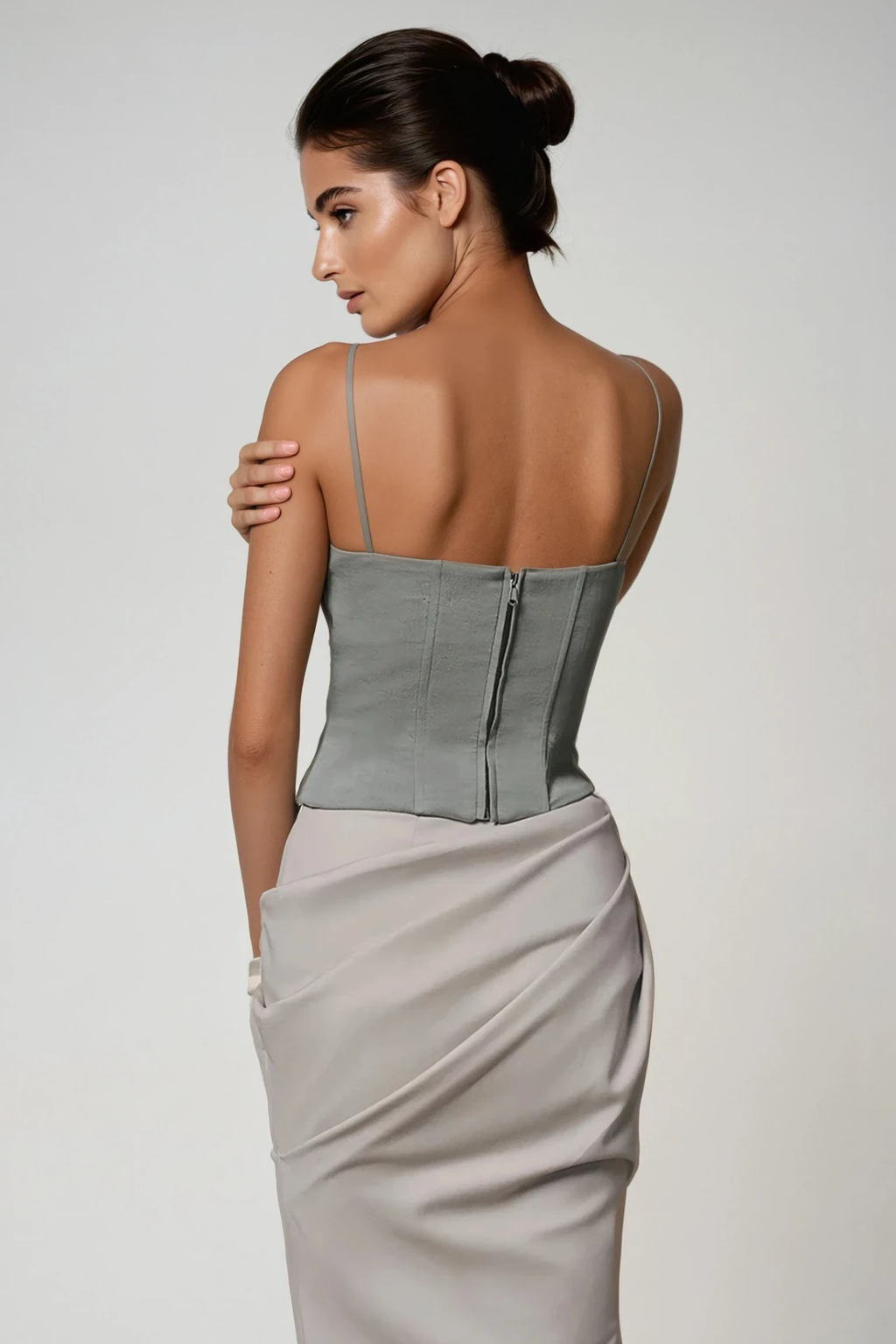 Deidre Flower Bodycon Skirt Set