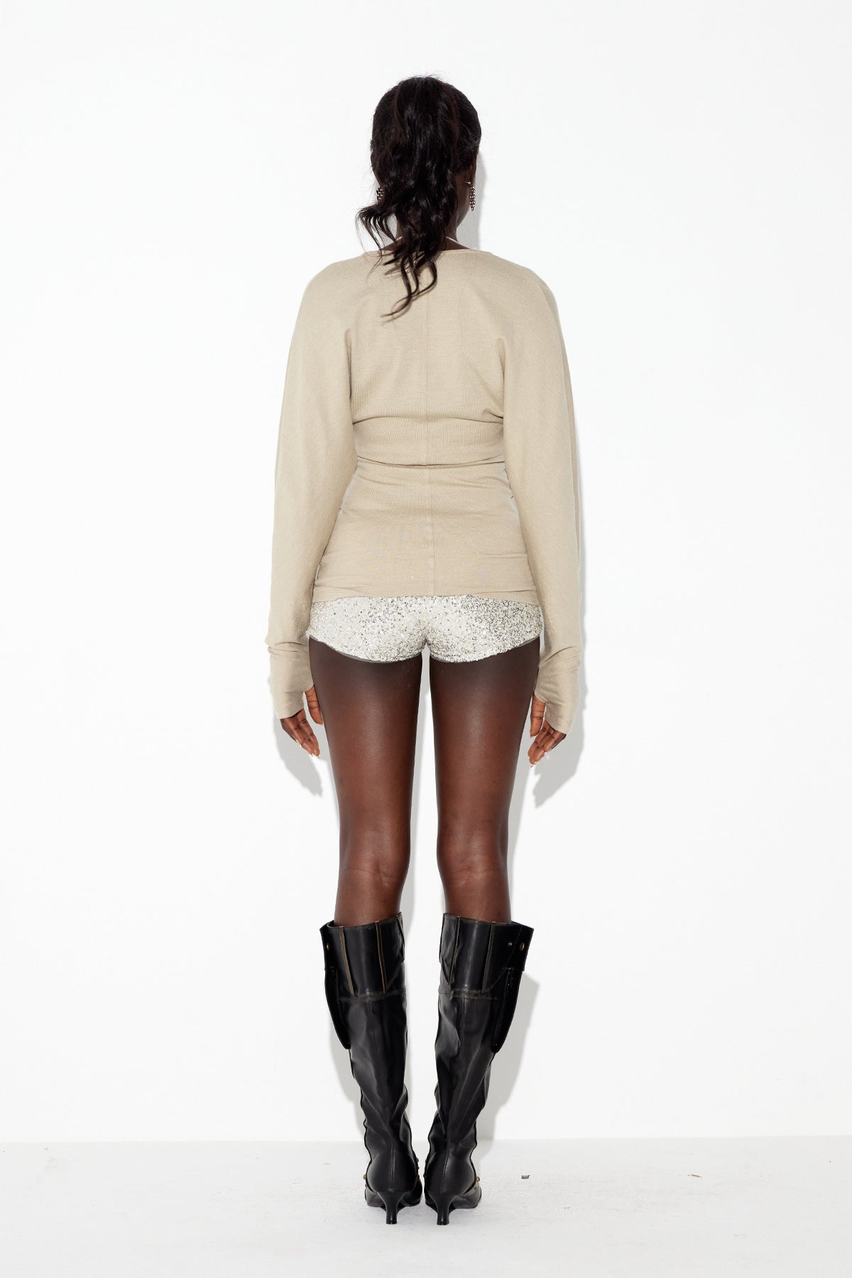 Easter Sequin Halter Neck Pants Set