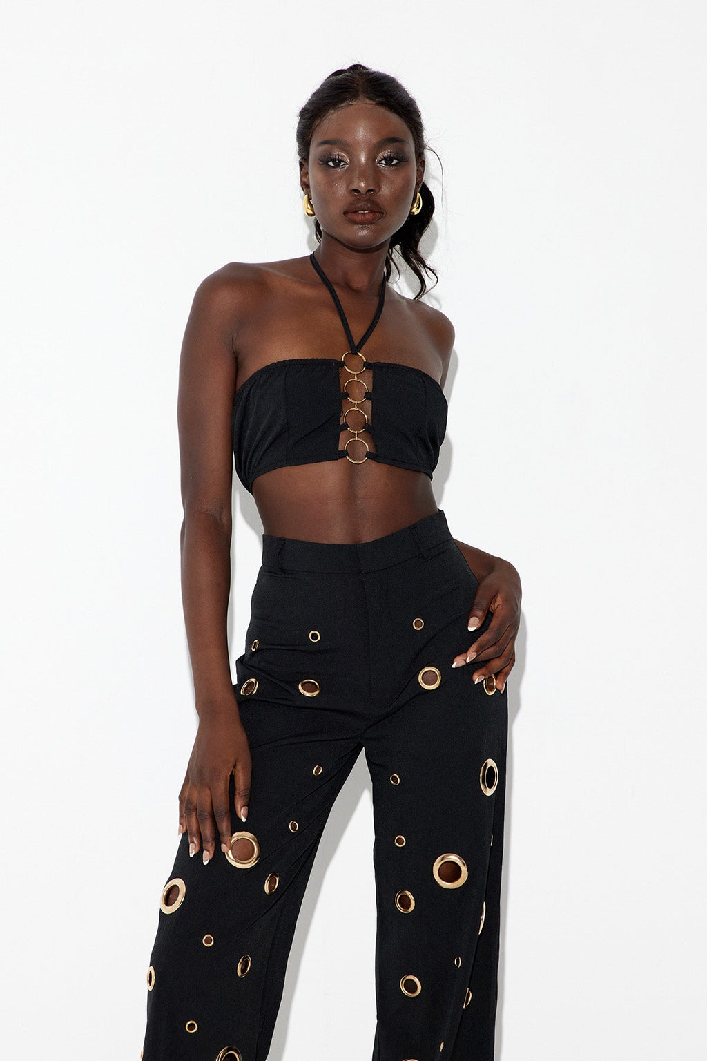 Ecrin Eyelet Pants Set