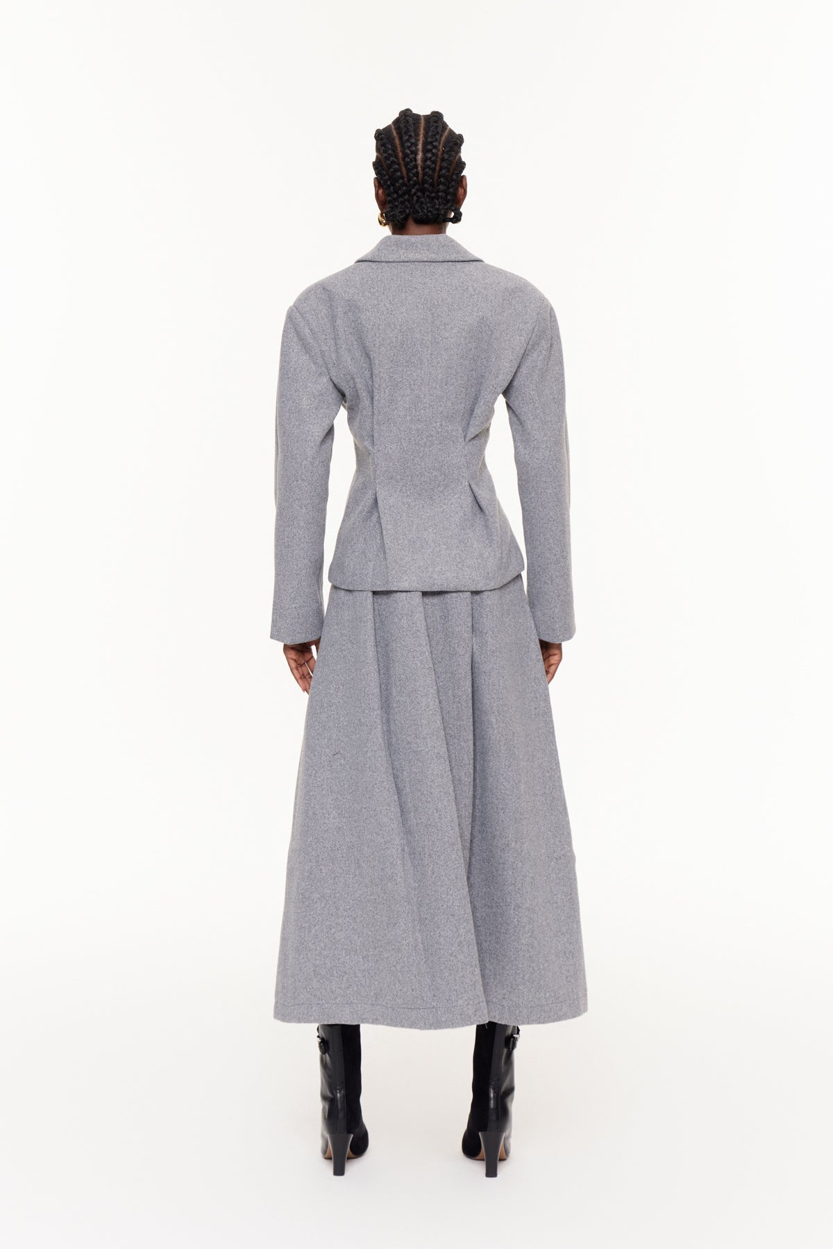 Egil Ruch Pleated Skirt Set