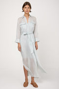 Rami Muslin Shirt Dress in Rugiada