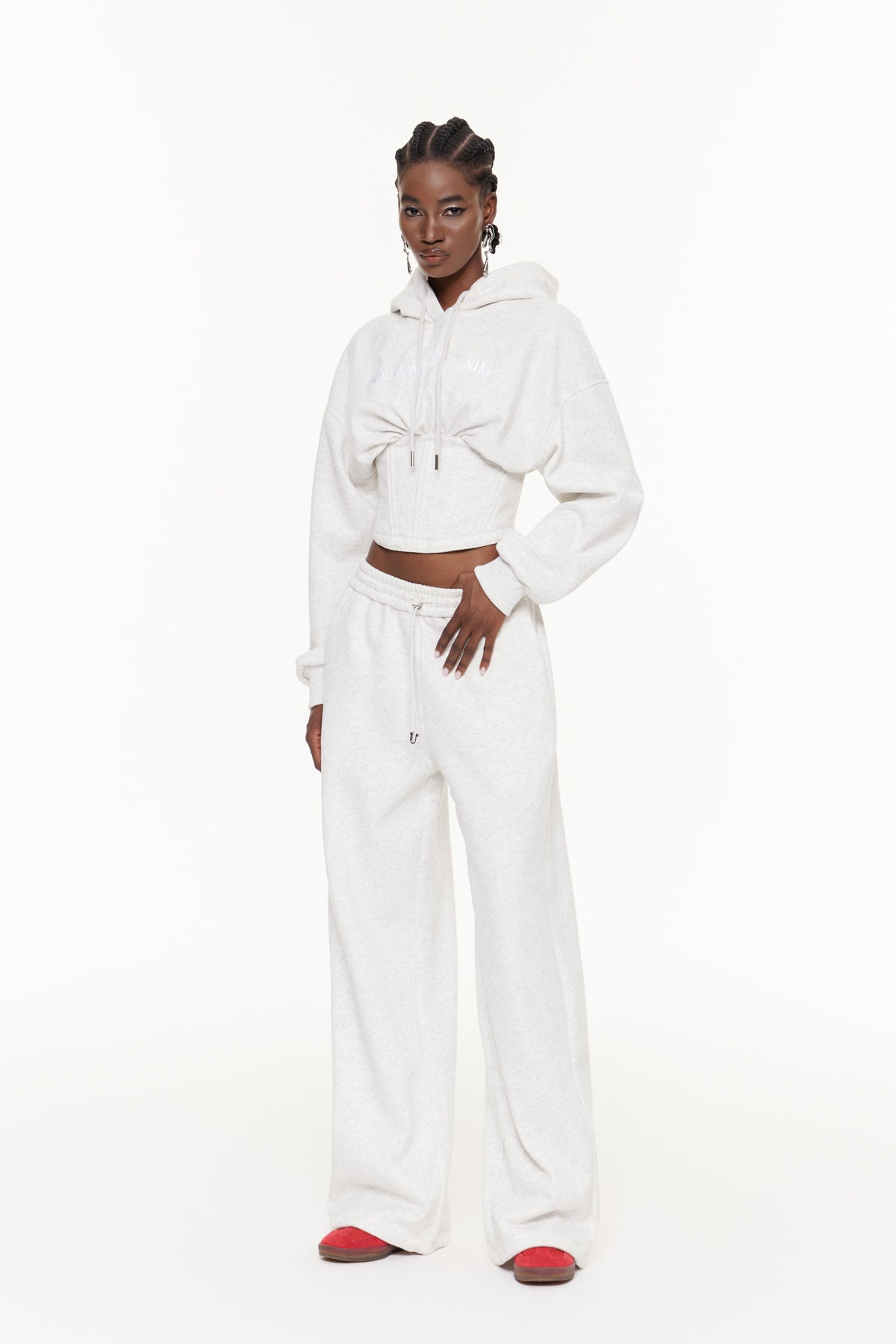 Falk Hooded Corset Pants Set