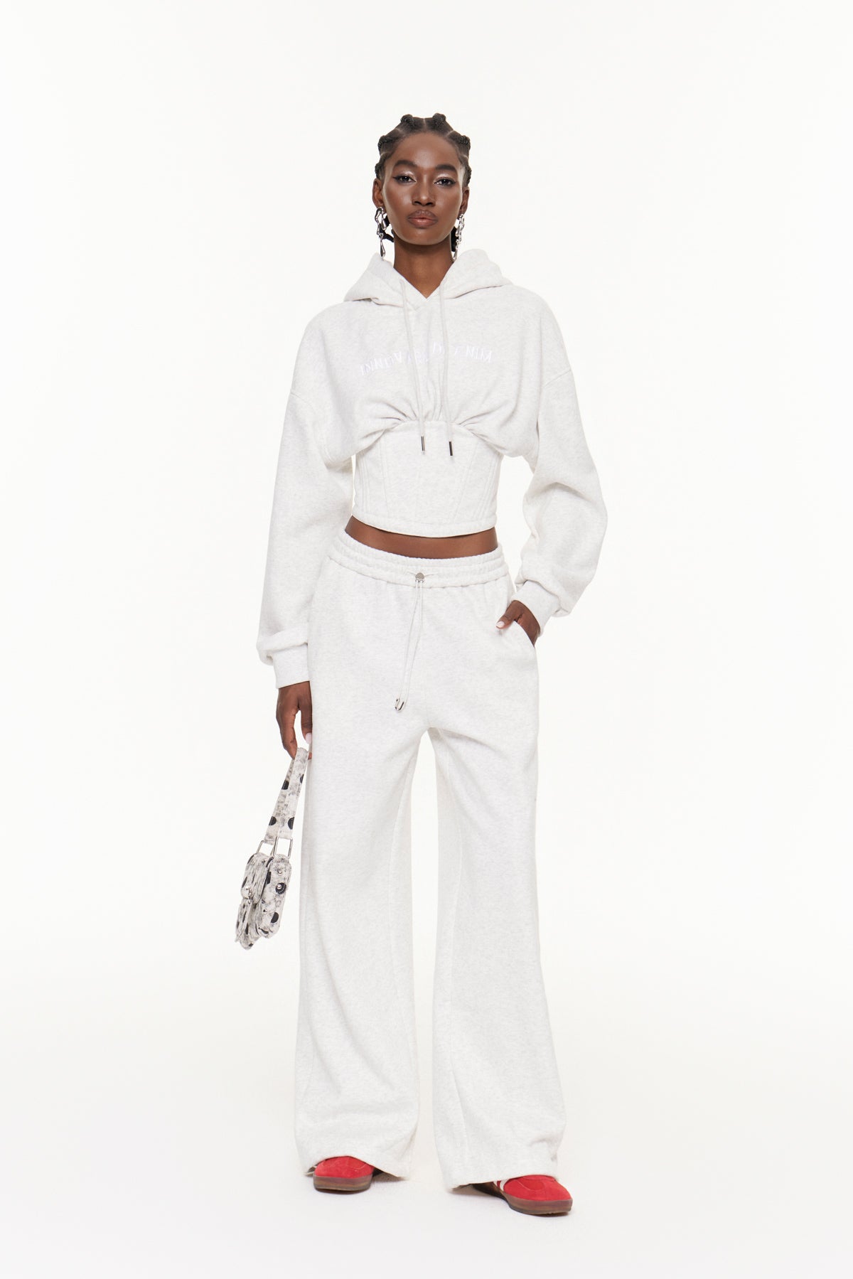 Falk Hooded Corset Pants Set