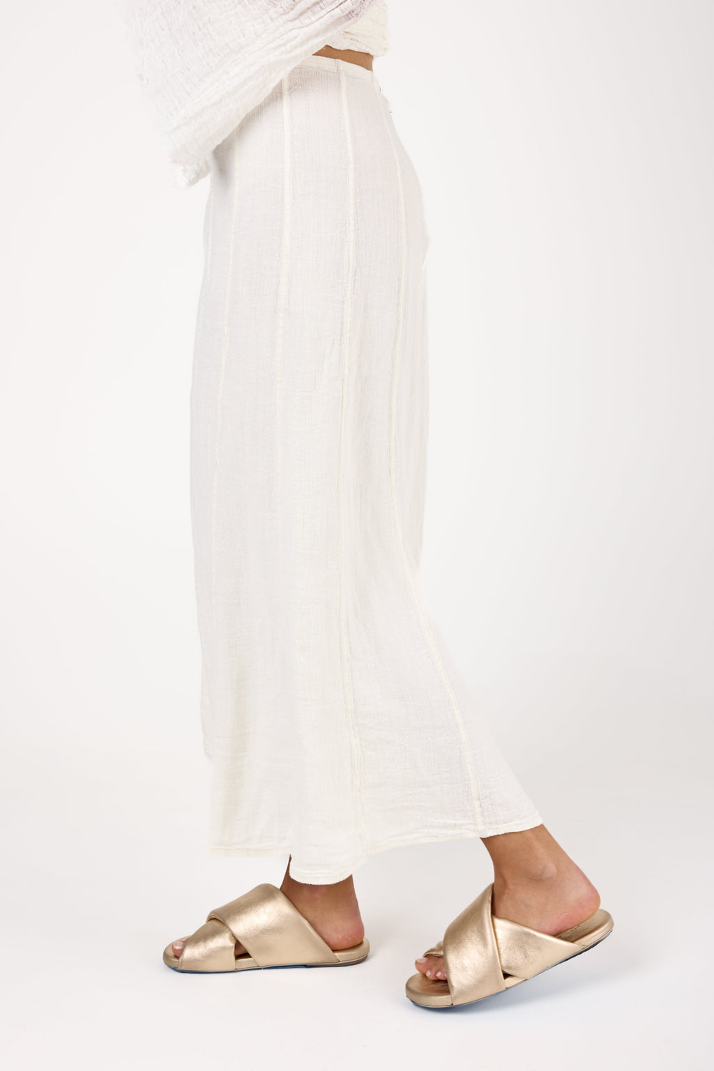 Assisi Pesante Gonna Mirtillo in Latte