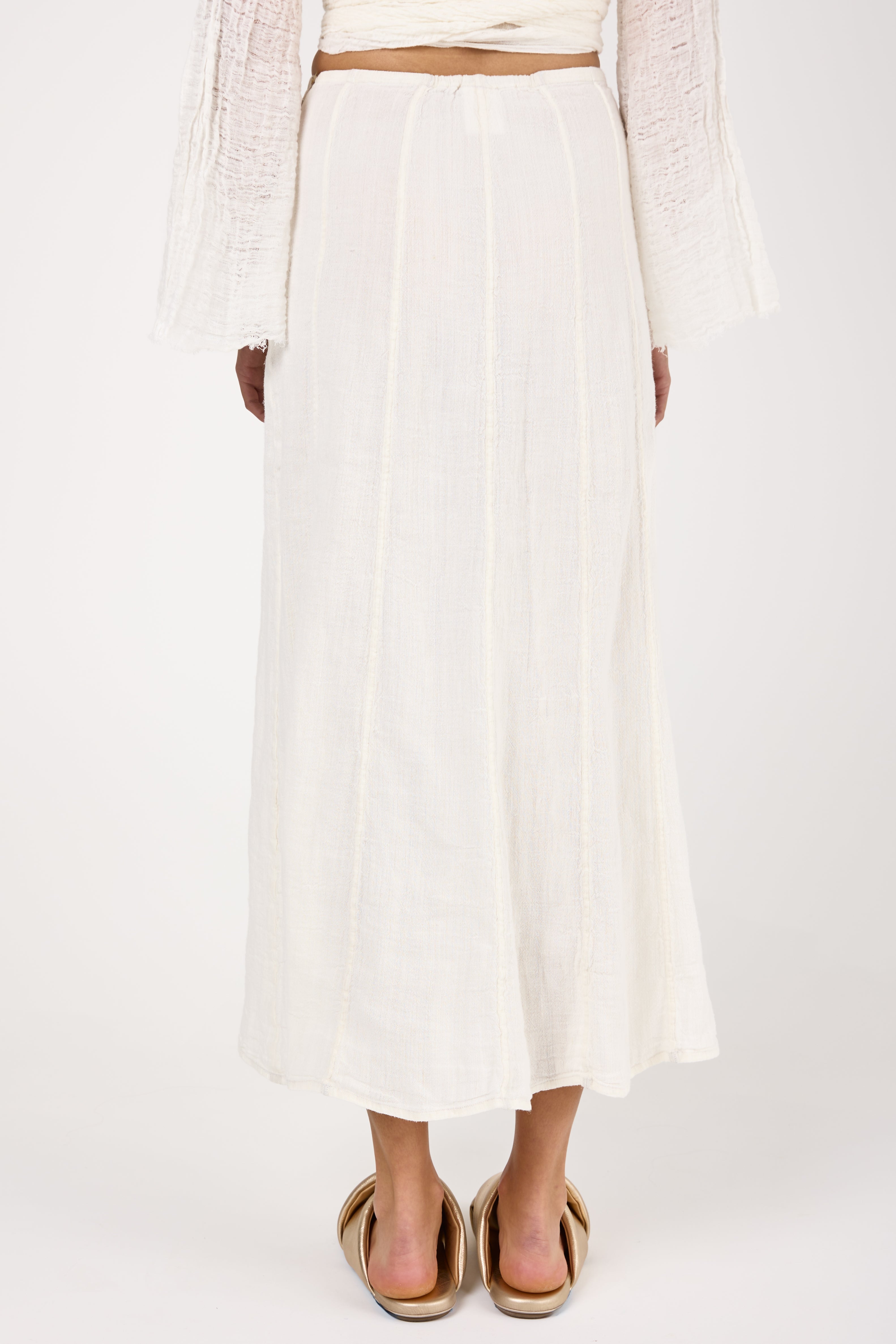 Assisi Pesante Gonna Mirtillo in Latte