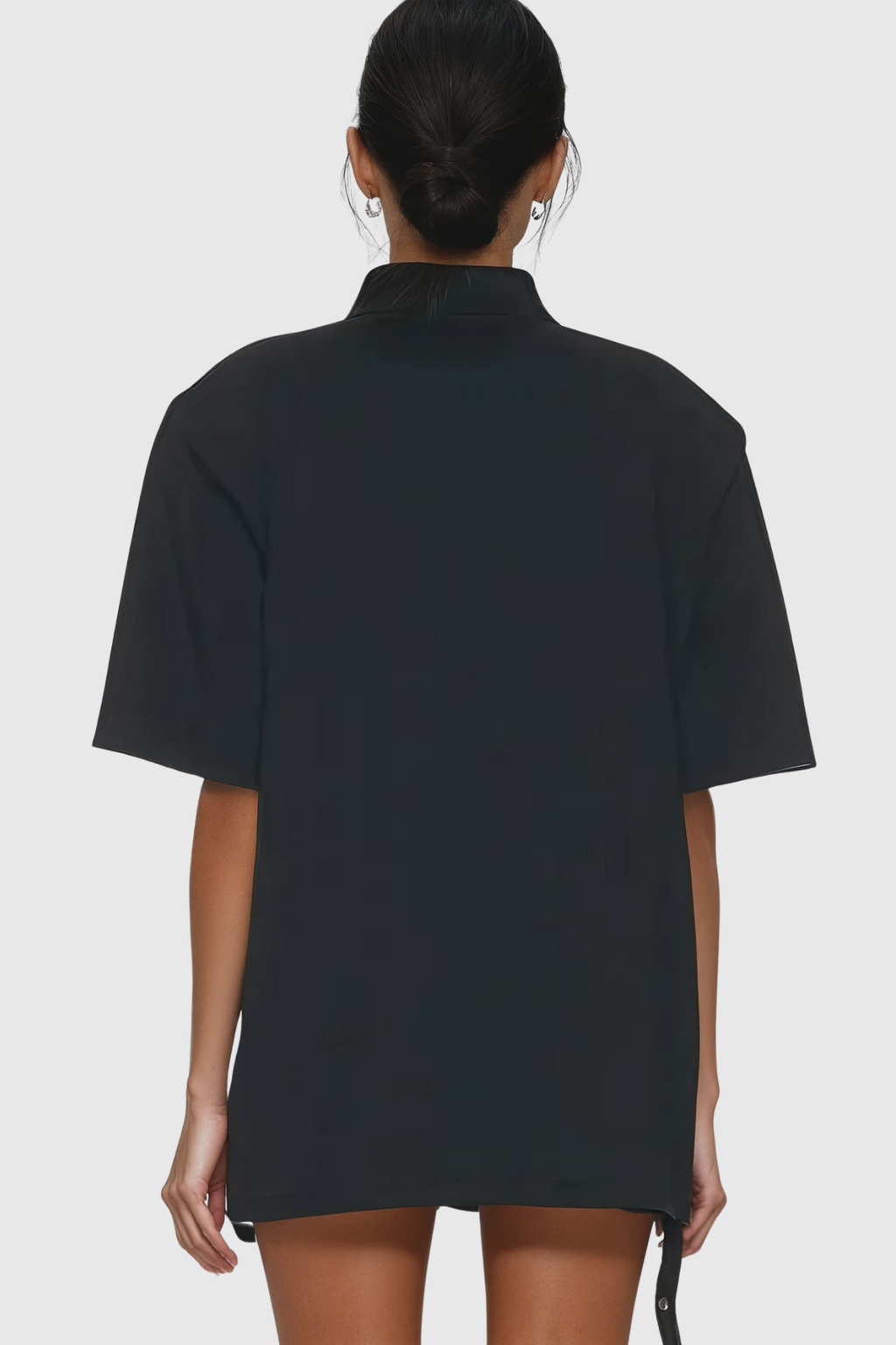 Yadira Lapel Embellished Deconstruct Skirt Set