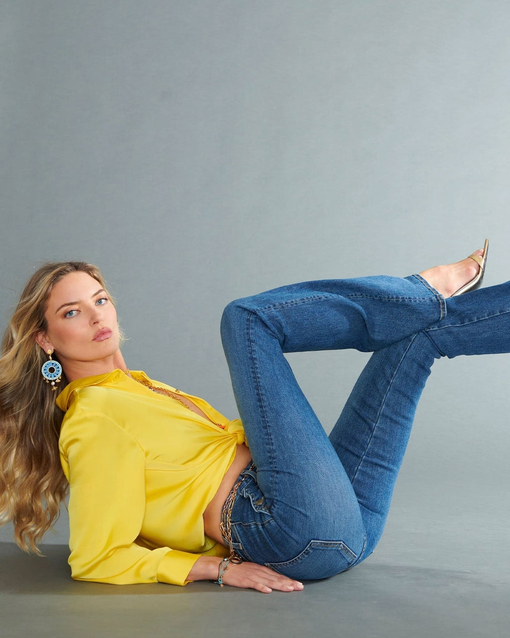 Helena High-Rise Flare Jean