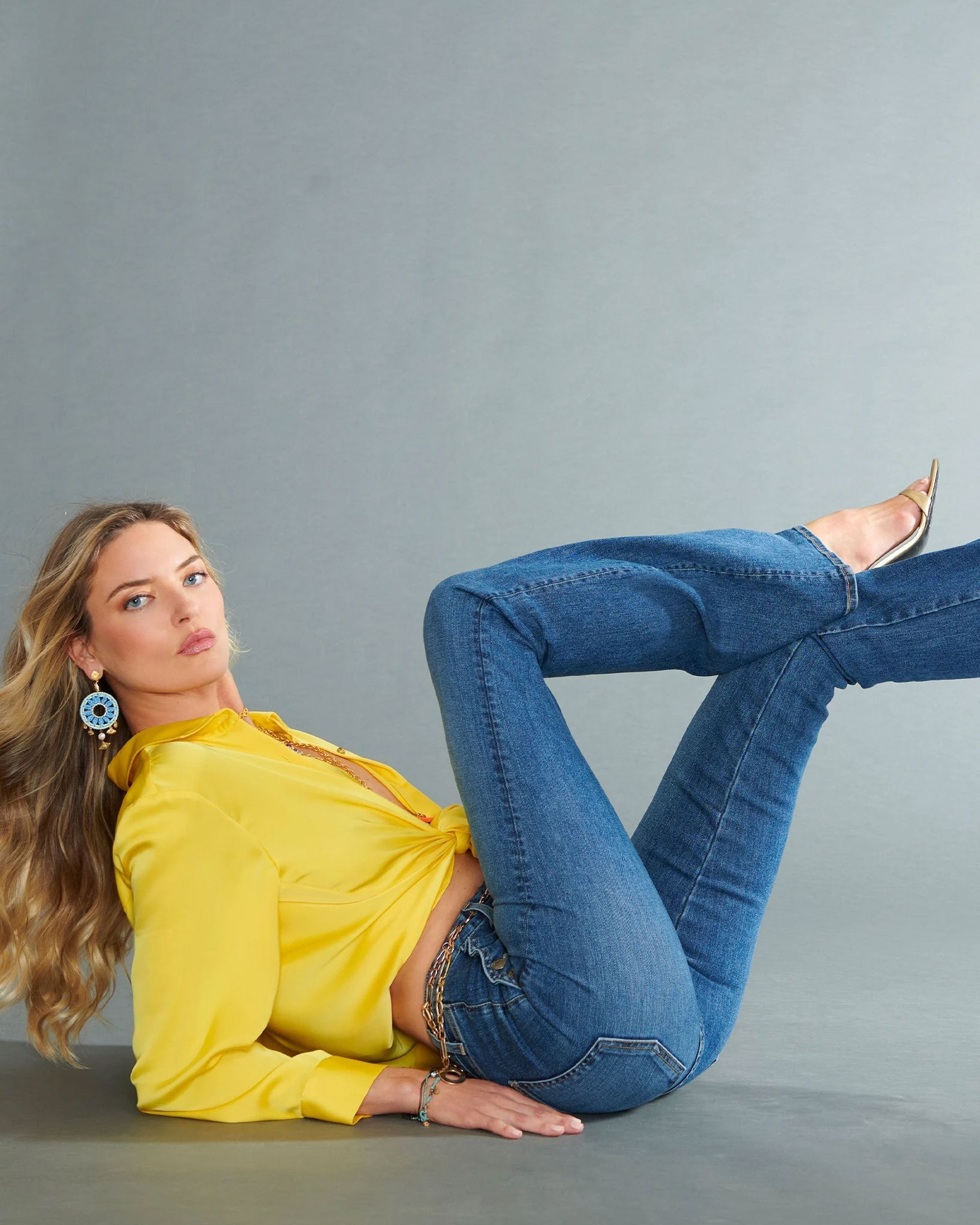 Helena High-Rise Flare Jean