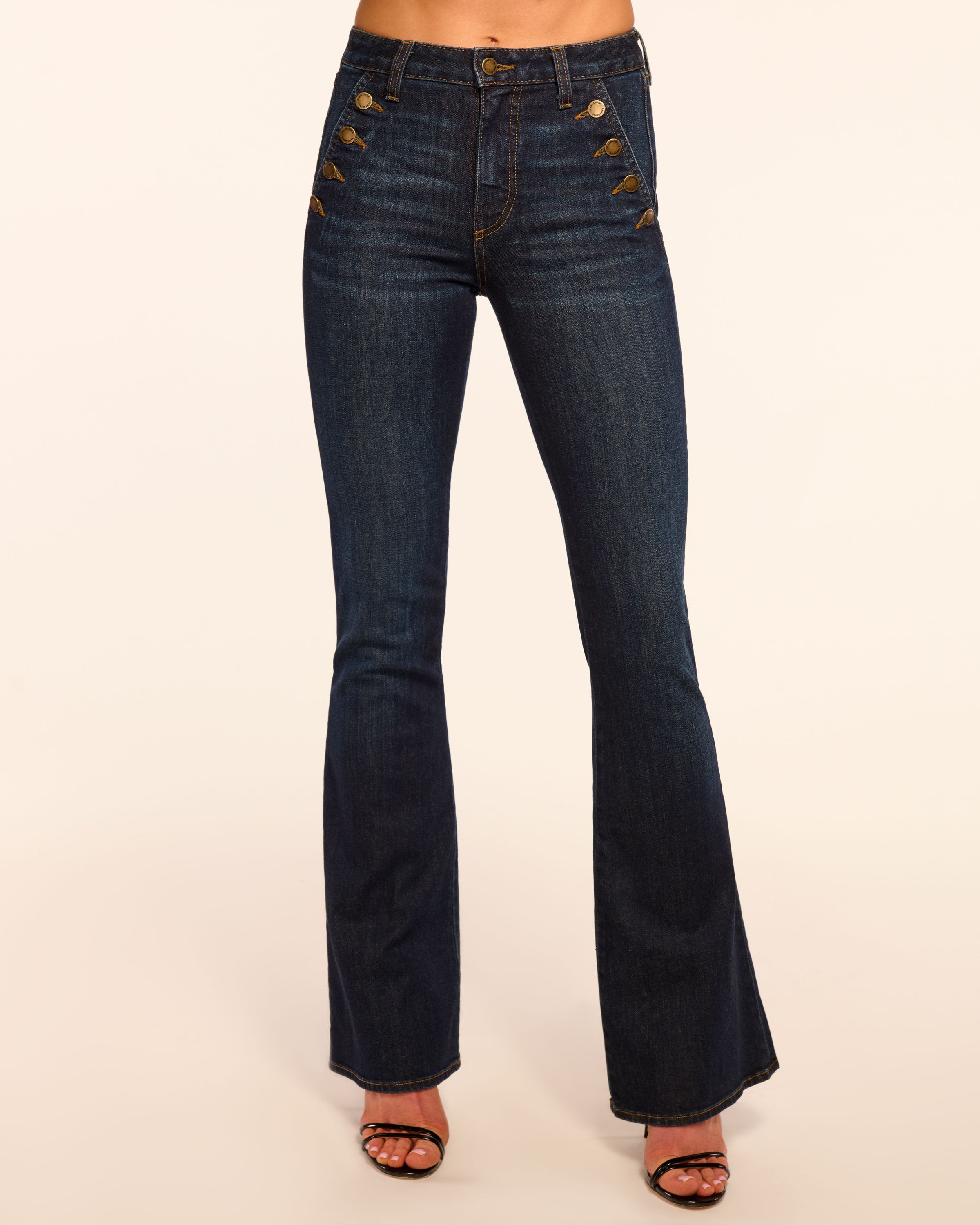 Helena High-Rise Flare Jean