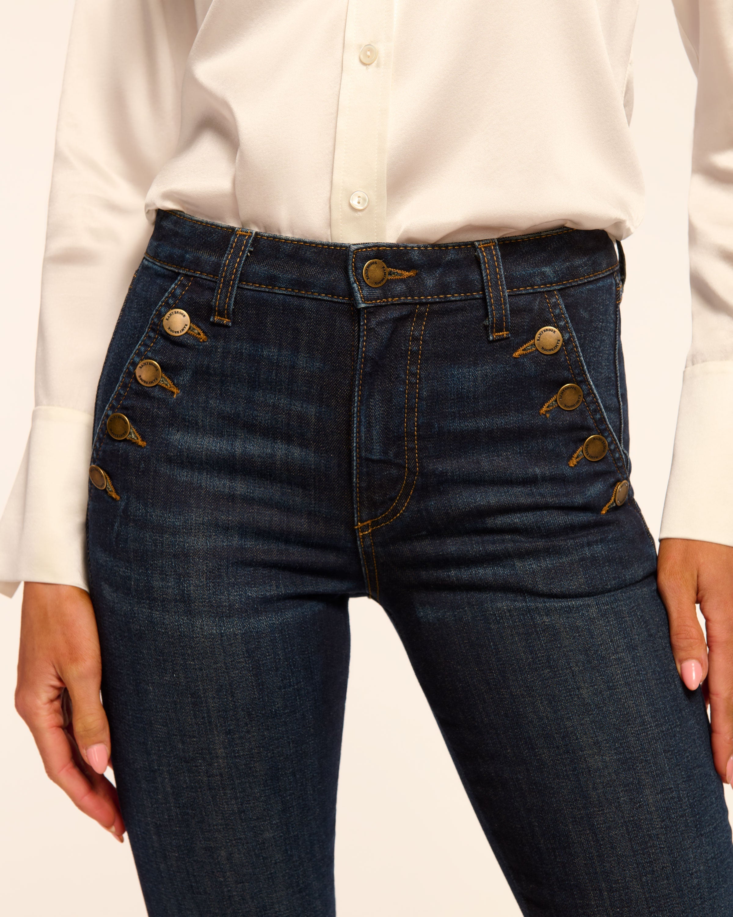 Helena High-Rise Flare Jean