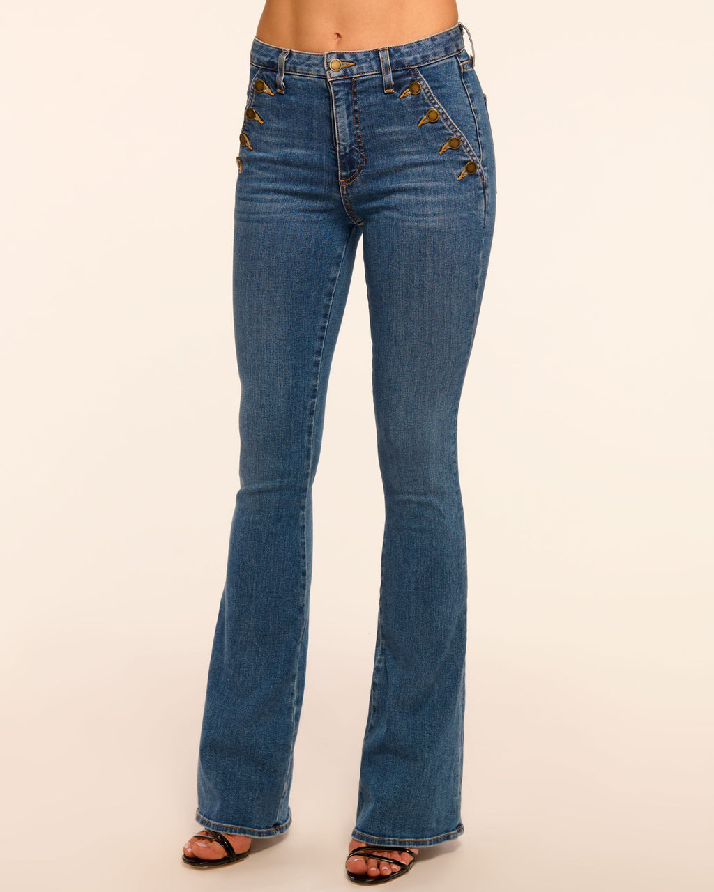 Helena High-Rise Flare Jean