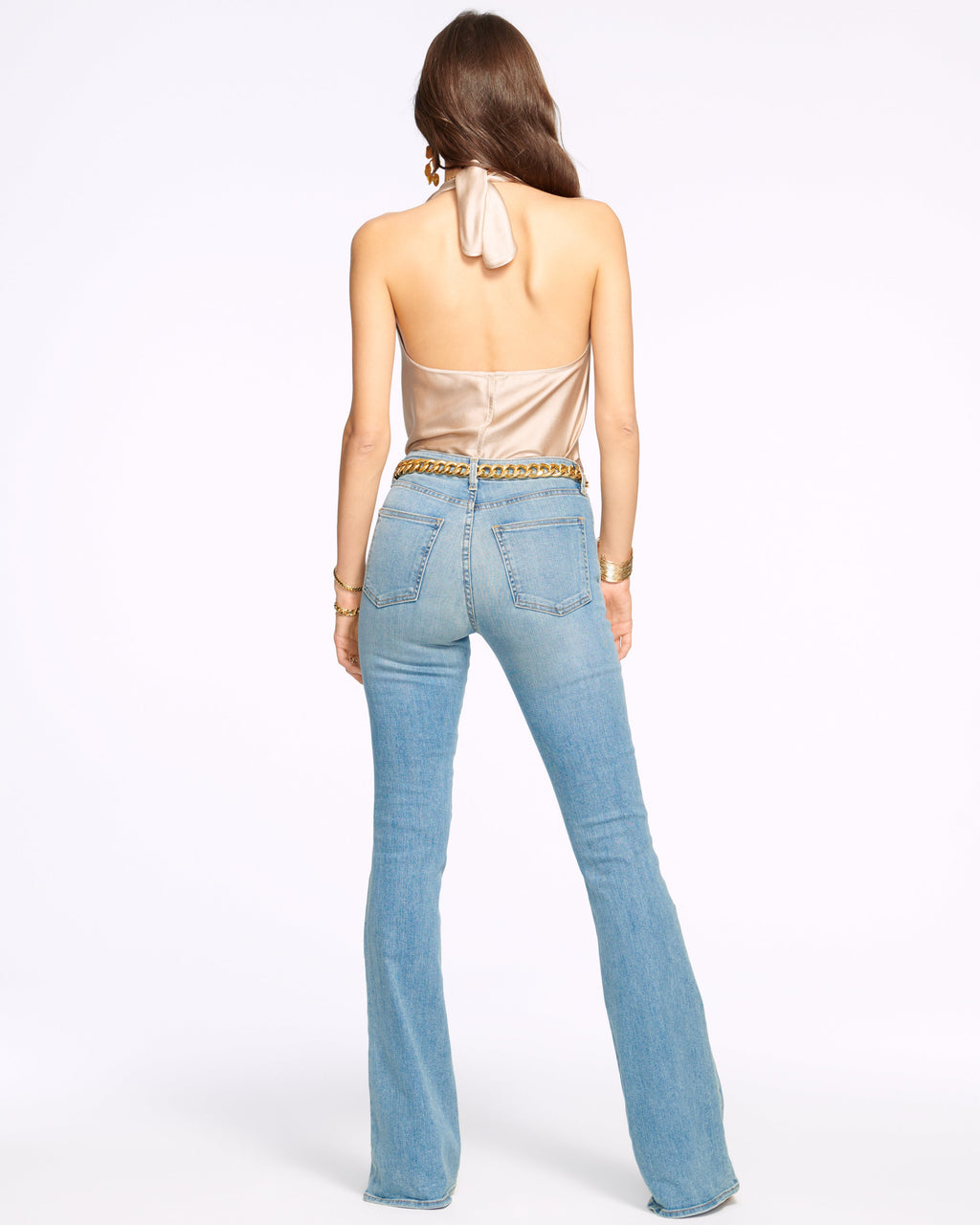 Helena High-Rise Flare Jean