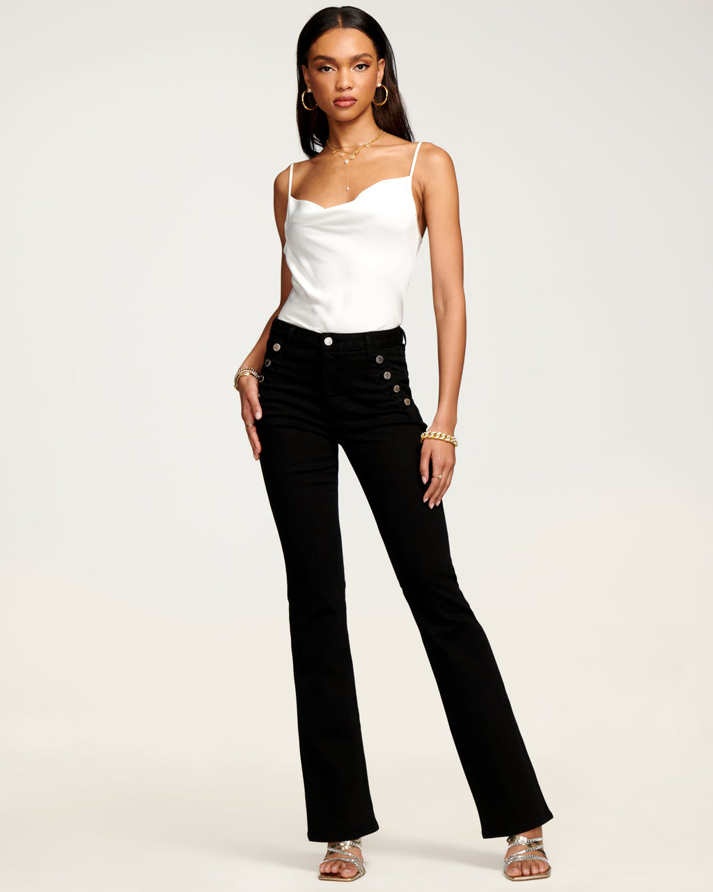 Helena High-Rise Flare Jean