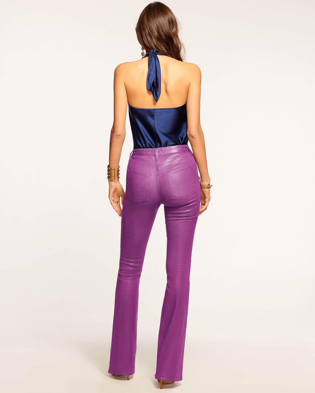 Helena High-Rise Flare Jean