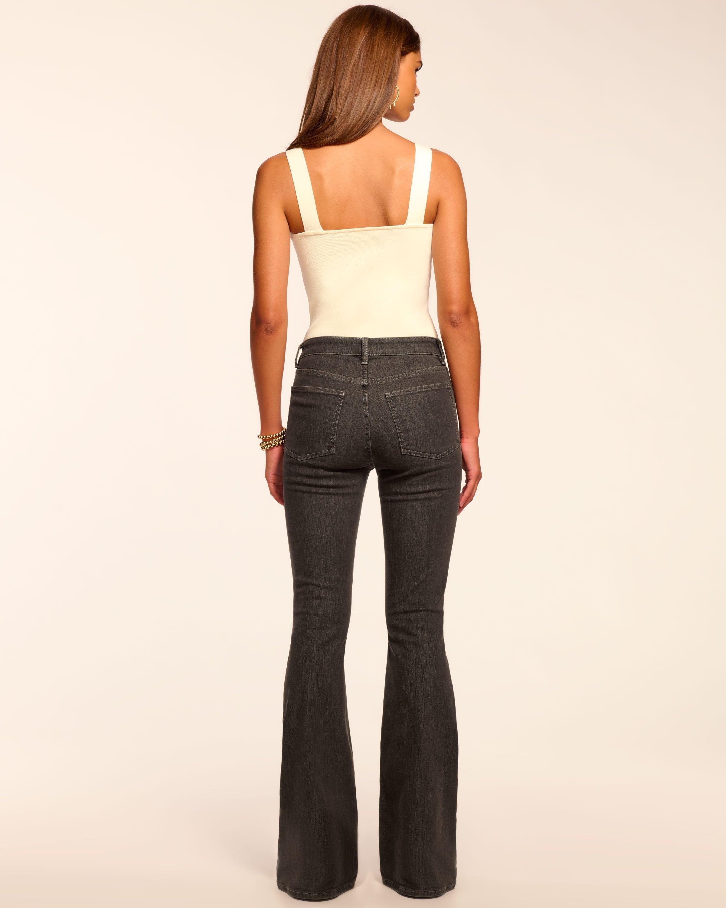 Helena High-Rise Flare Jean