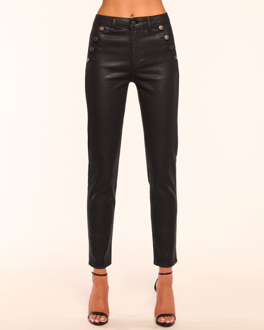 Helena Coated High-Rise Skinny Jean