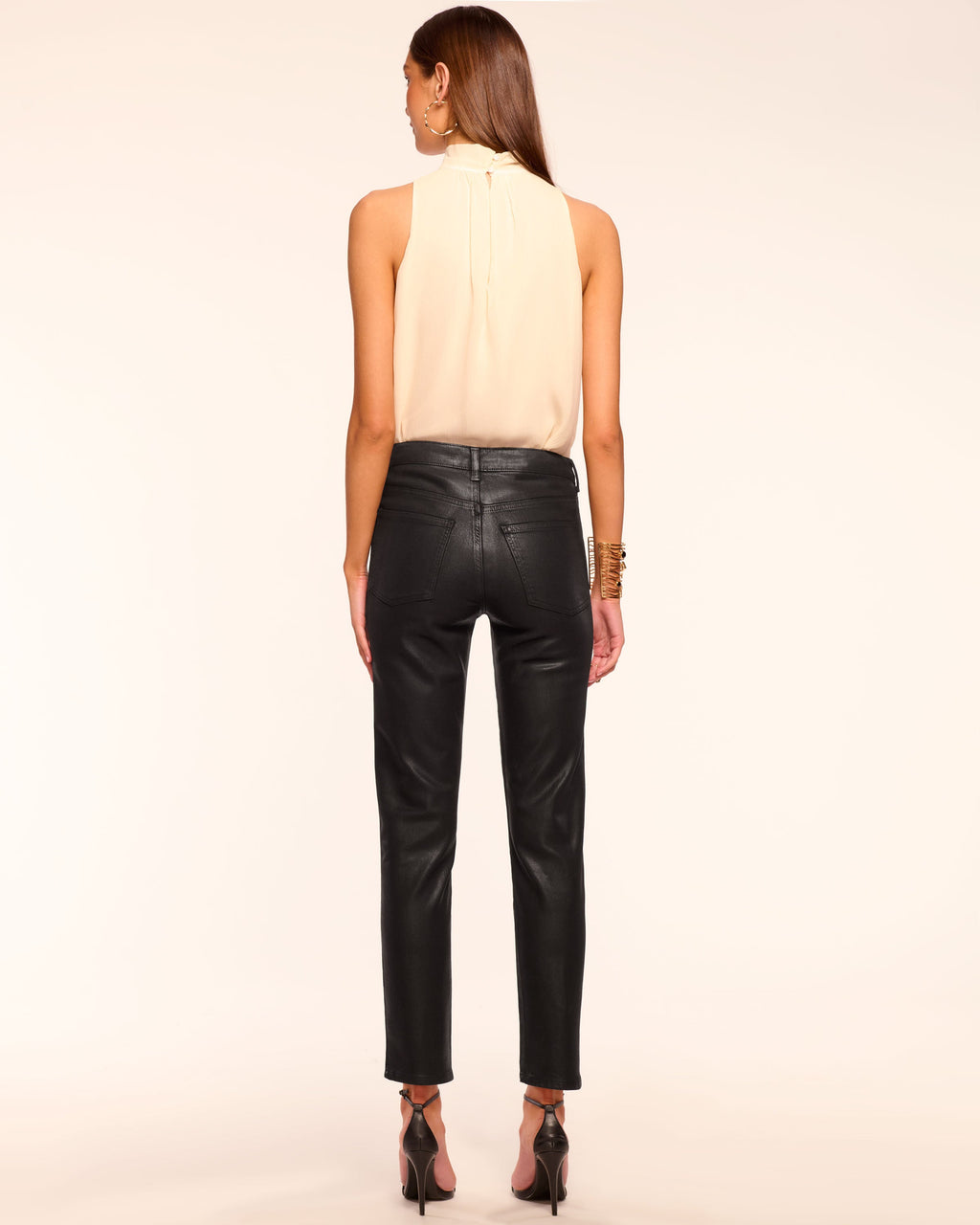 Helena Coated High-Rise Skinny Jean